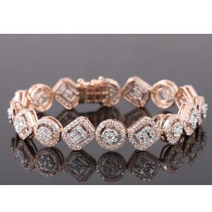 18kt designer diamond bracelet