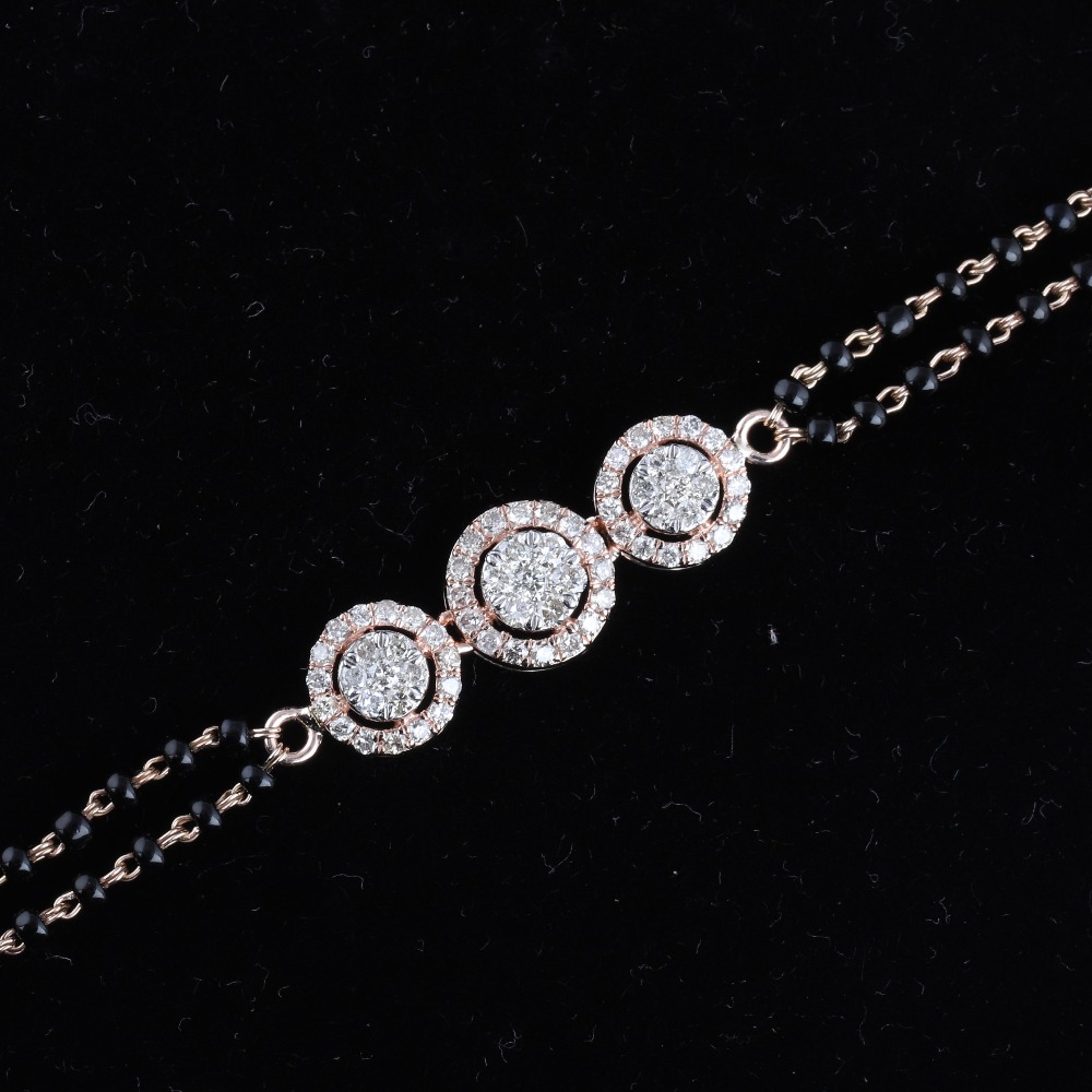 18kt classic diamond bracelet