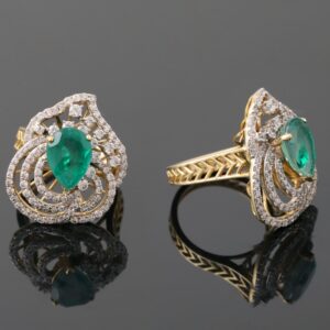 18KT Gold Delicate Diamond Ring