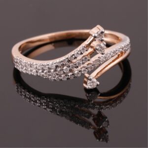 18KT Gold Fancy Diamond Ring