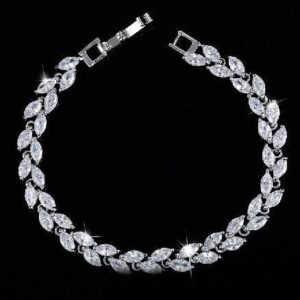 marquise charm bracelet