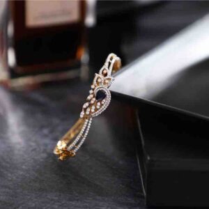 18KT Fancy Designer Diamond Rose Bracelet