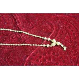 22KT Gold Ladies Indian Fancy Vertical Mala