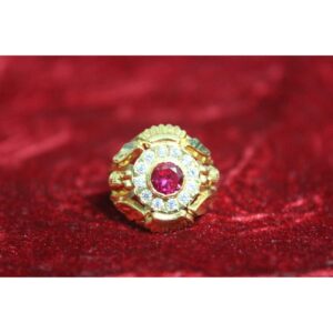 22KT Gold Ladies Indian Fancy Ring