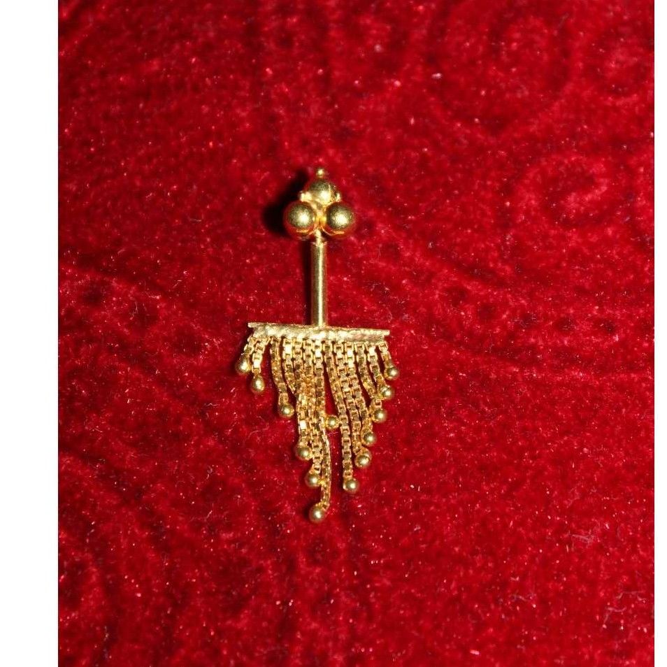 22k Gold Attractive Earrings