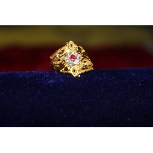 22KT Gold Ladies Indian Fancy Ring