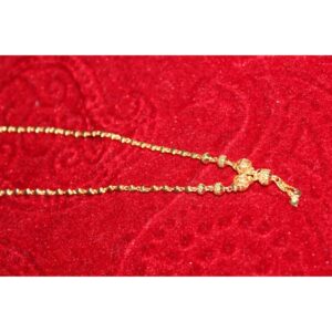 22k Gold Vertical Mala