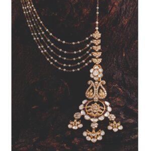 916 Gold Jadau Mangtika