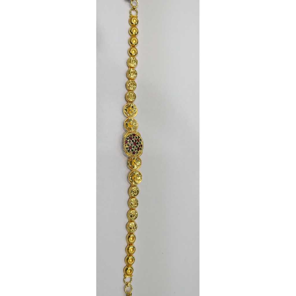 916 Gold Stylish  Bracelet