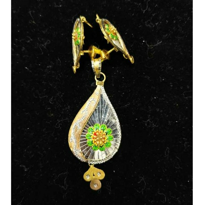 22KT Gold Pendant Set