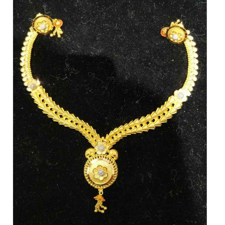 22KT Gold Necklace Set