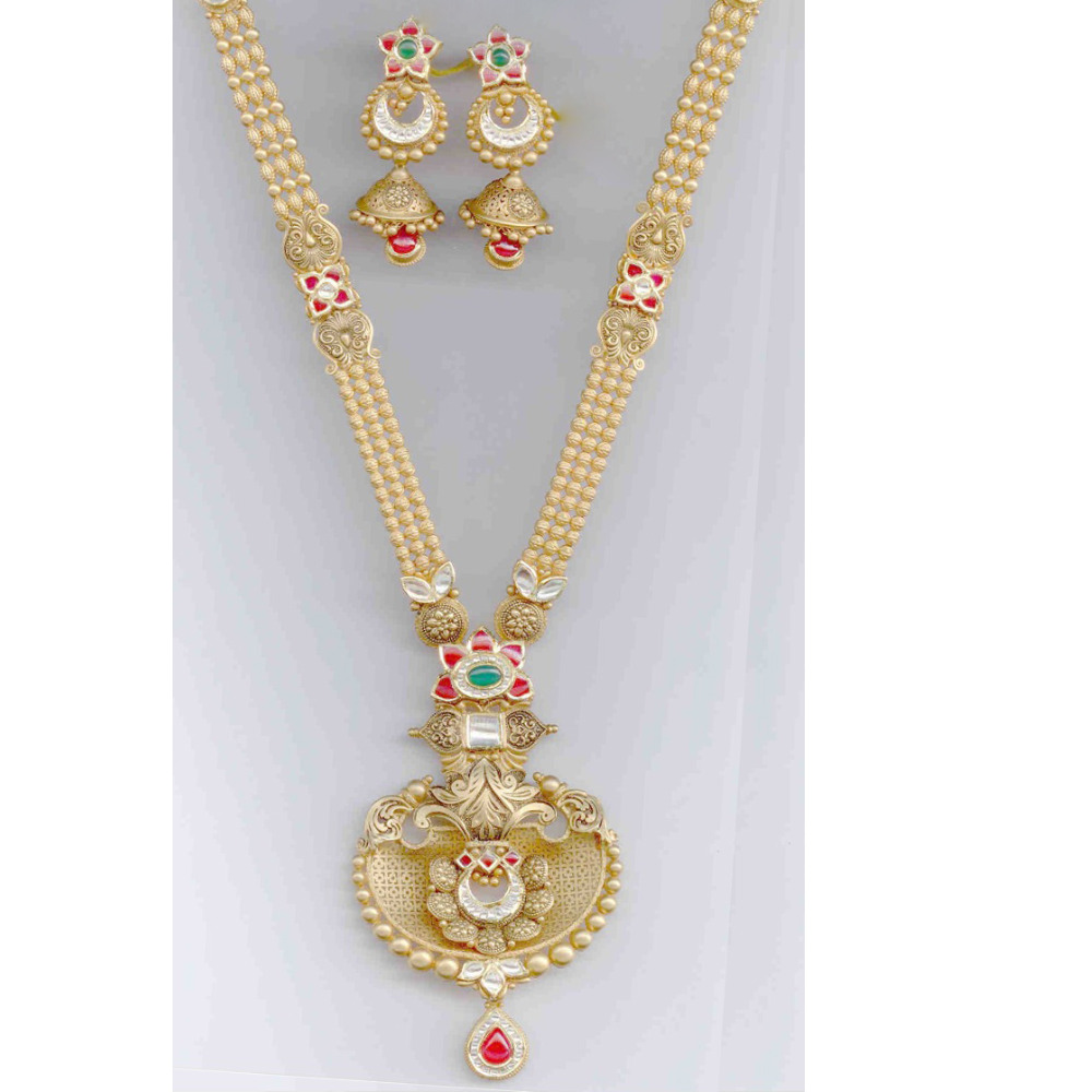 Designer Kundan Necklace Set