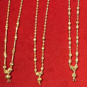 22KT Gold Vertical Mala