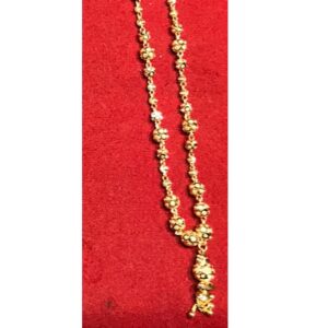 22KT Gold Vertical Mala