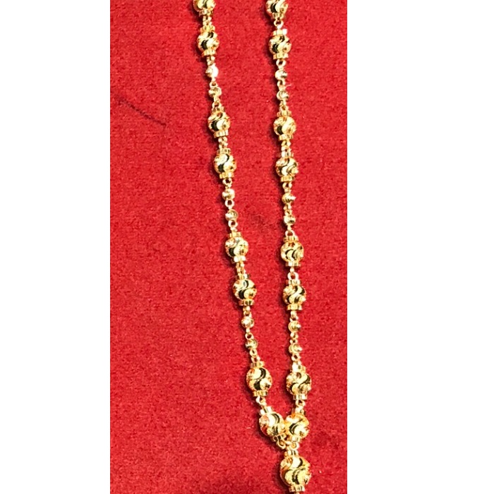 22KT Gold Vertical Mala