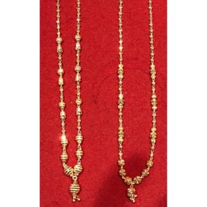22KT Gold Vertical Mala