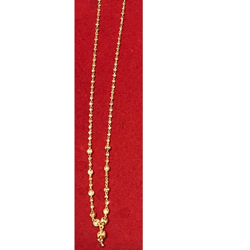 22KT Gold Vertical Mala