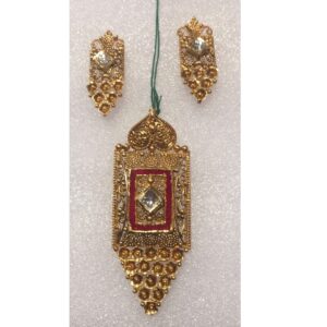 Rajkot Antique Jewellery Pendant Set