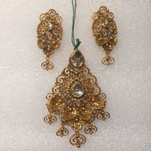 Rajkot Antique Jewellery Pendant Set