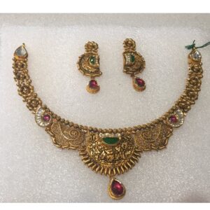 Rajkot Antique Jewellery Bridal Necklace Set
