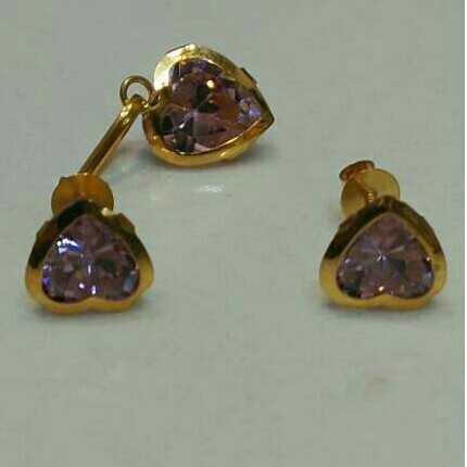 18KT Ladies Pendant Set