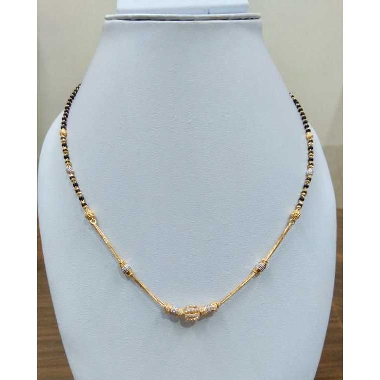 916 Yellow Gold Fancy Mangalsutra