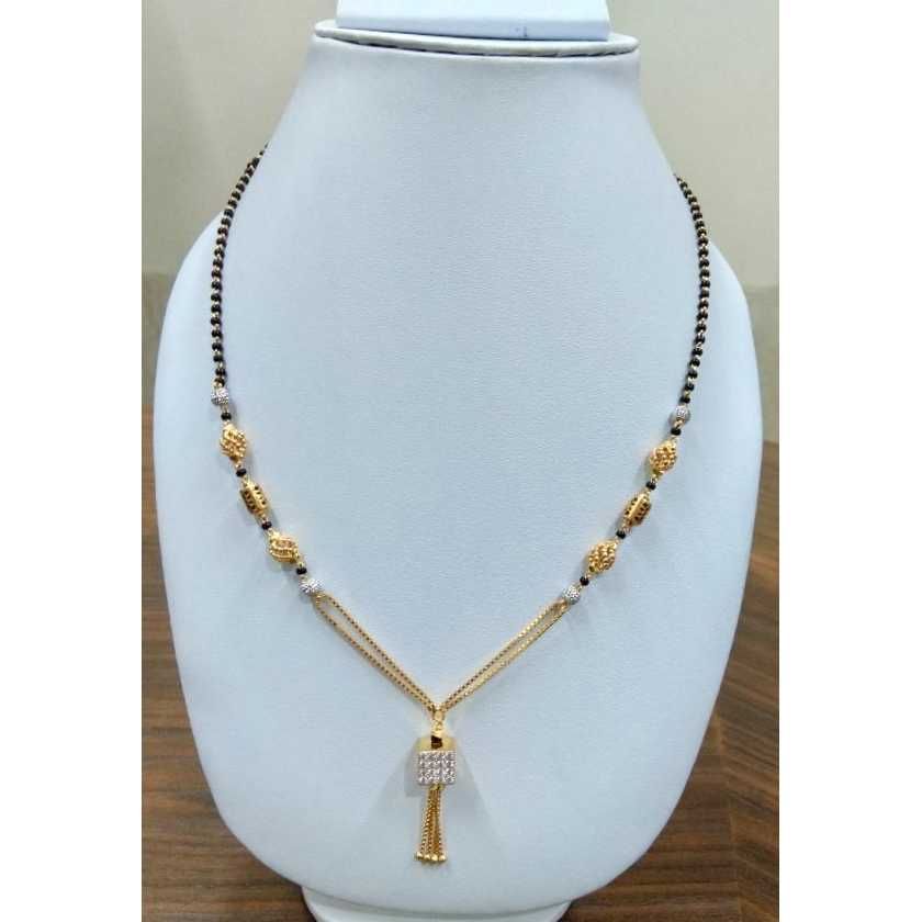 Modern 22KT Gold Mangalsutra