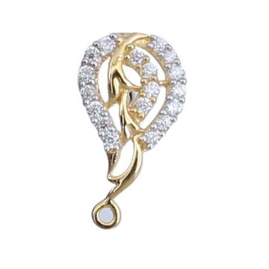 18KT Gold Designer CZ AD Stone Earrings