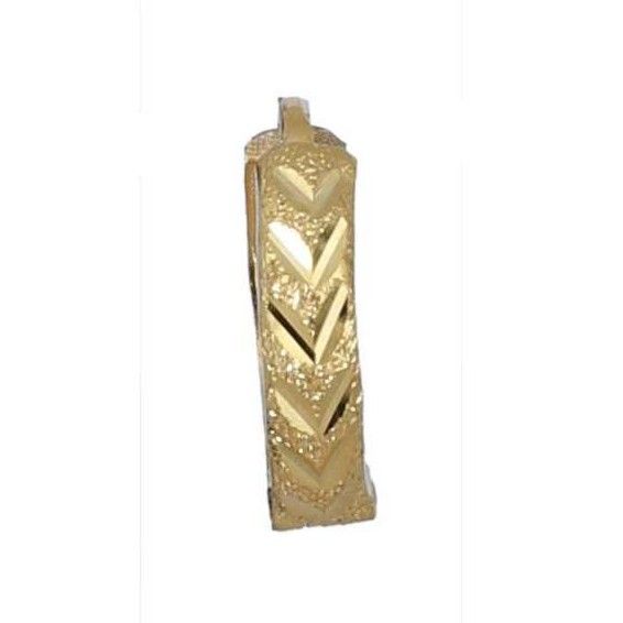 Designer 18KT Gold Plain Earrings