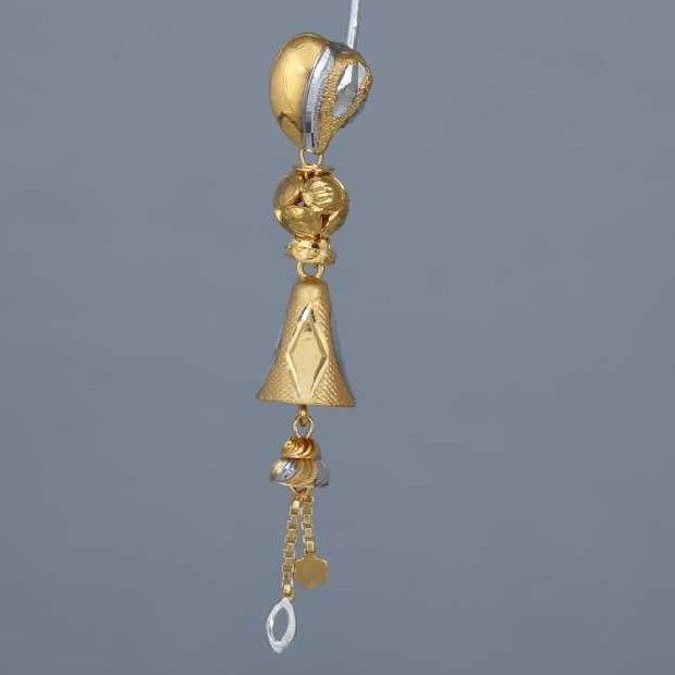 22K / 916 Gold Indian Italian Designer Earrings