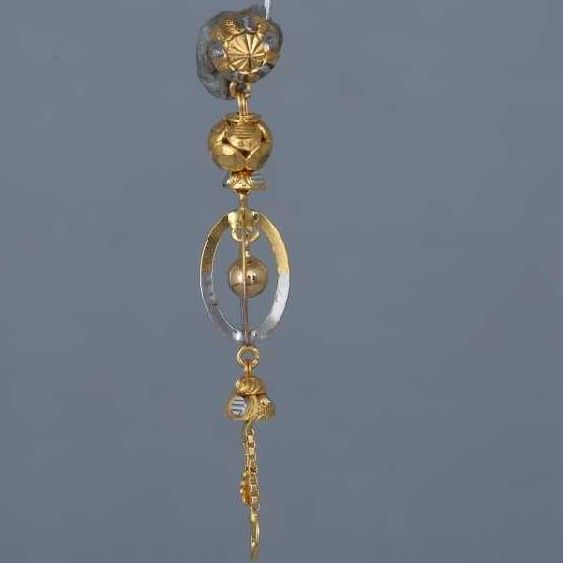 916 Gold Italian Indian Earrings