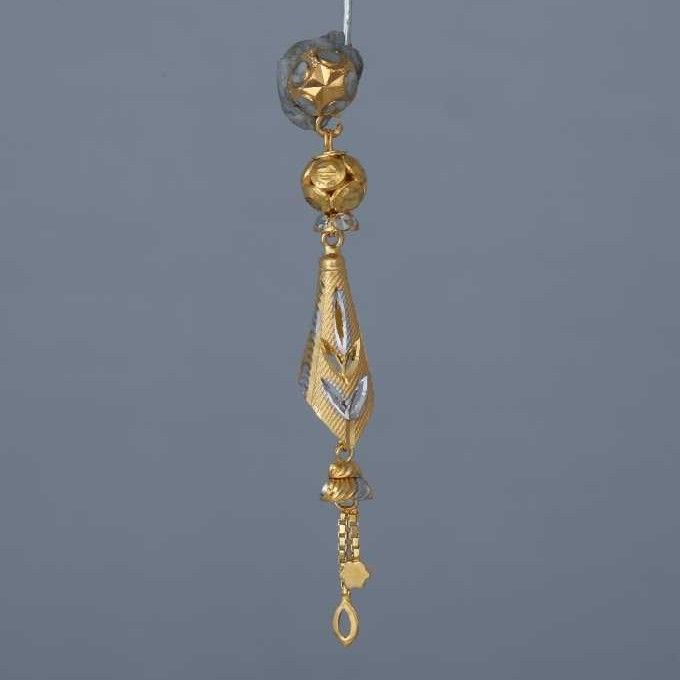 22K / 916 Gold Stunning Modern Italian Earrings