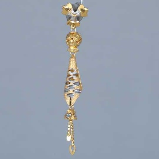 916 Gold Italian Earrings