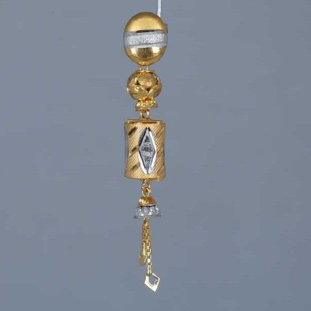22K / 916 Gold Trendy Italian Earrings