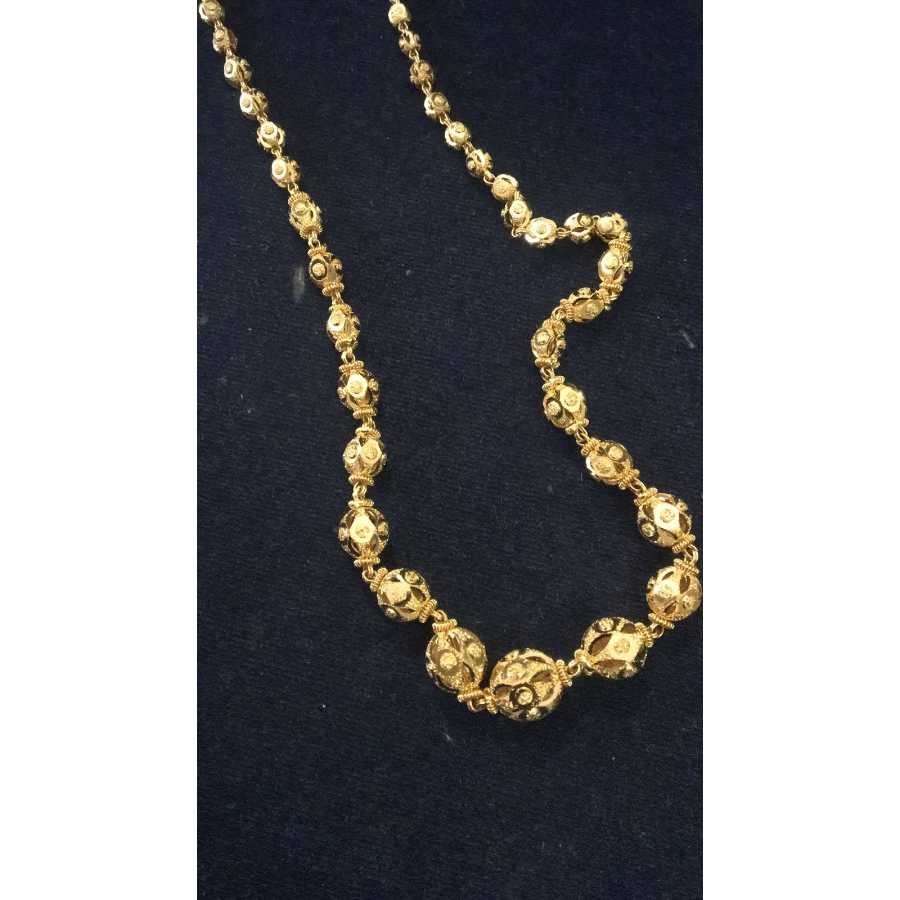 Fancy Gold Mala
