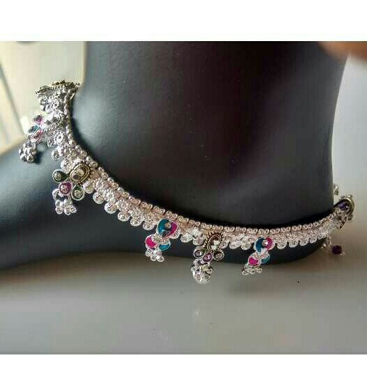 Fancy D Zumkhi Gold Payal Oxodise