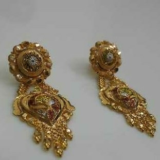 Gold Earring