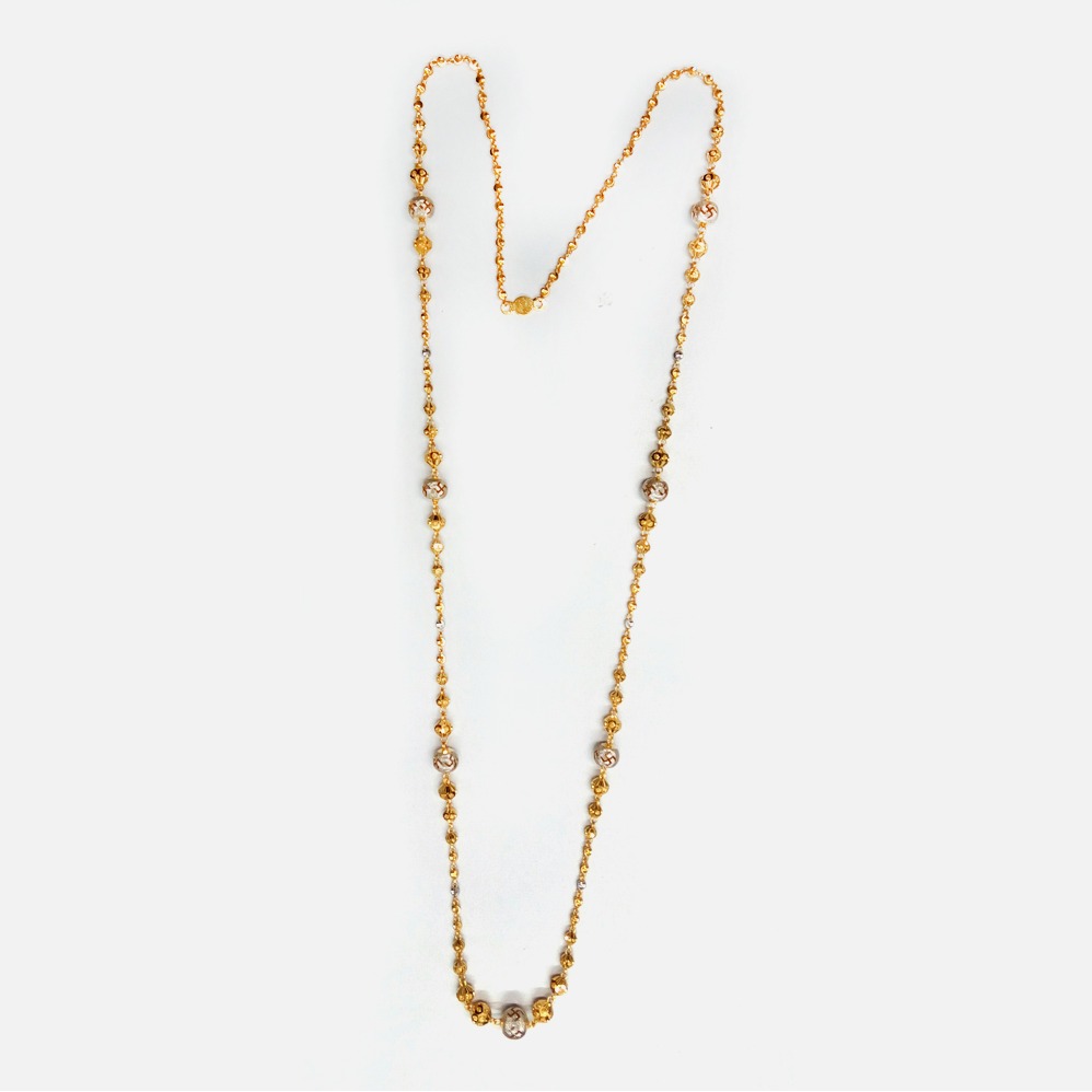 916 Gold Delicate Beaded Mala VNA-M003