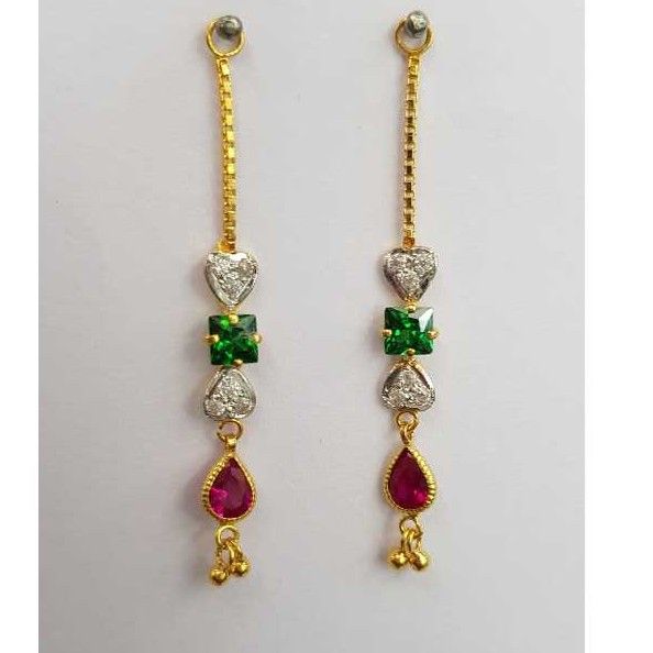 18KT Gold Fancy Designer Latkan