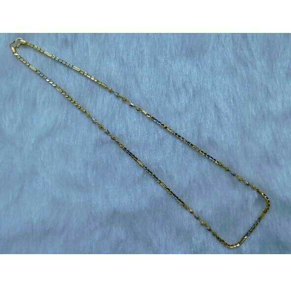22K Gold ladies Fancy Chain Yellow
