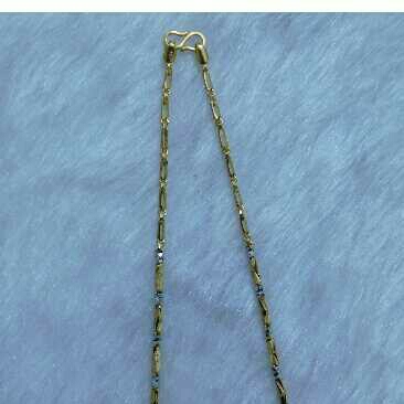 22K Gold Ladies Indian Fancy Chain Yellow