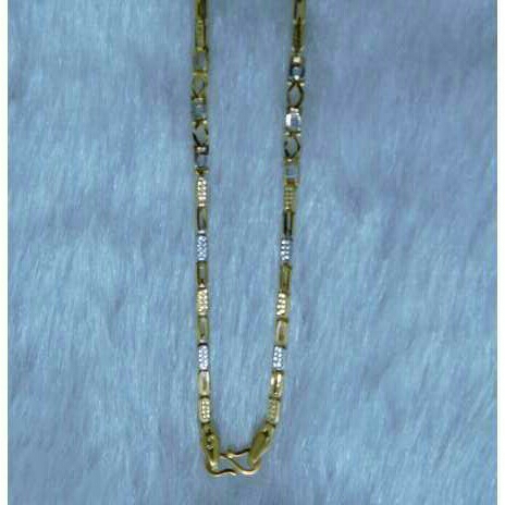 22K Gold Ladies Indian Fancy Chain Yellow