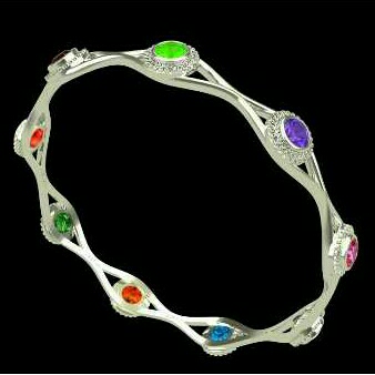 925 Silver Designer Kadli