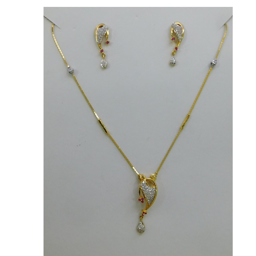 22KT Gold Fancy necklace set