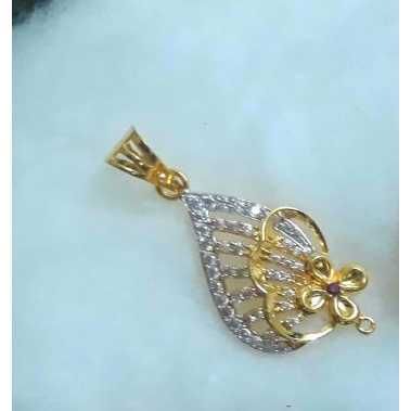 18KT Yellow Gold Fancy Ladies Pendant