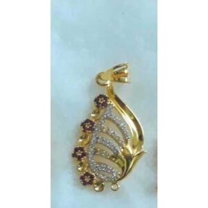 Fancy 18KT Gold Ladies Pendant