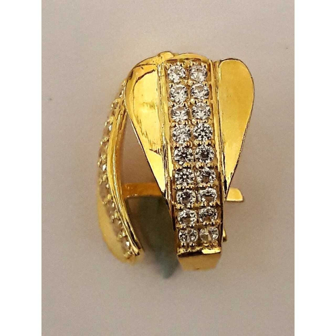 Fancy 18KT Yellow Gold Ladies UV Bali