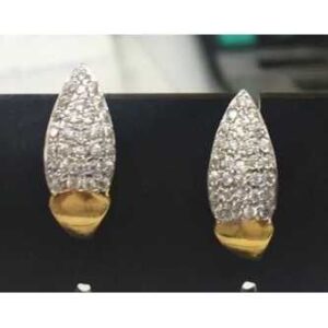 18KT Gold Ladies Indian Fancy Earrings