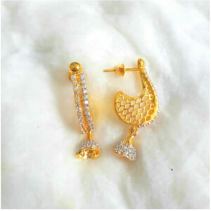 18KT Fancy Ladies gold J-Tops