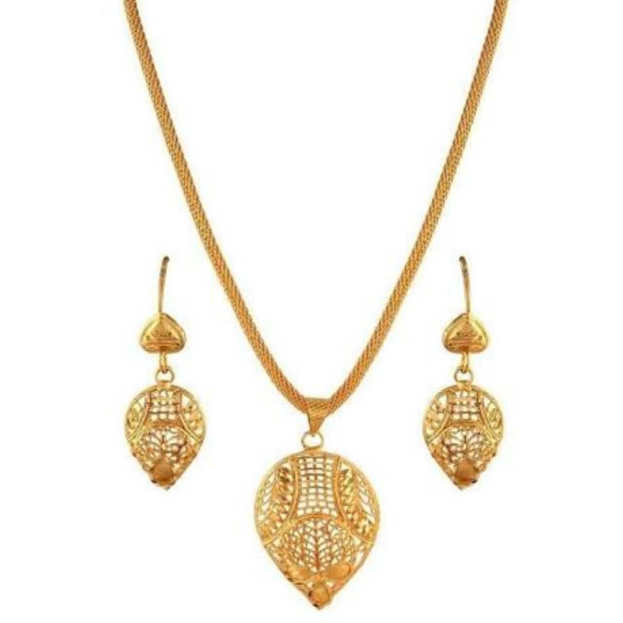 22KT Gold Pendant Set